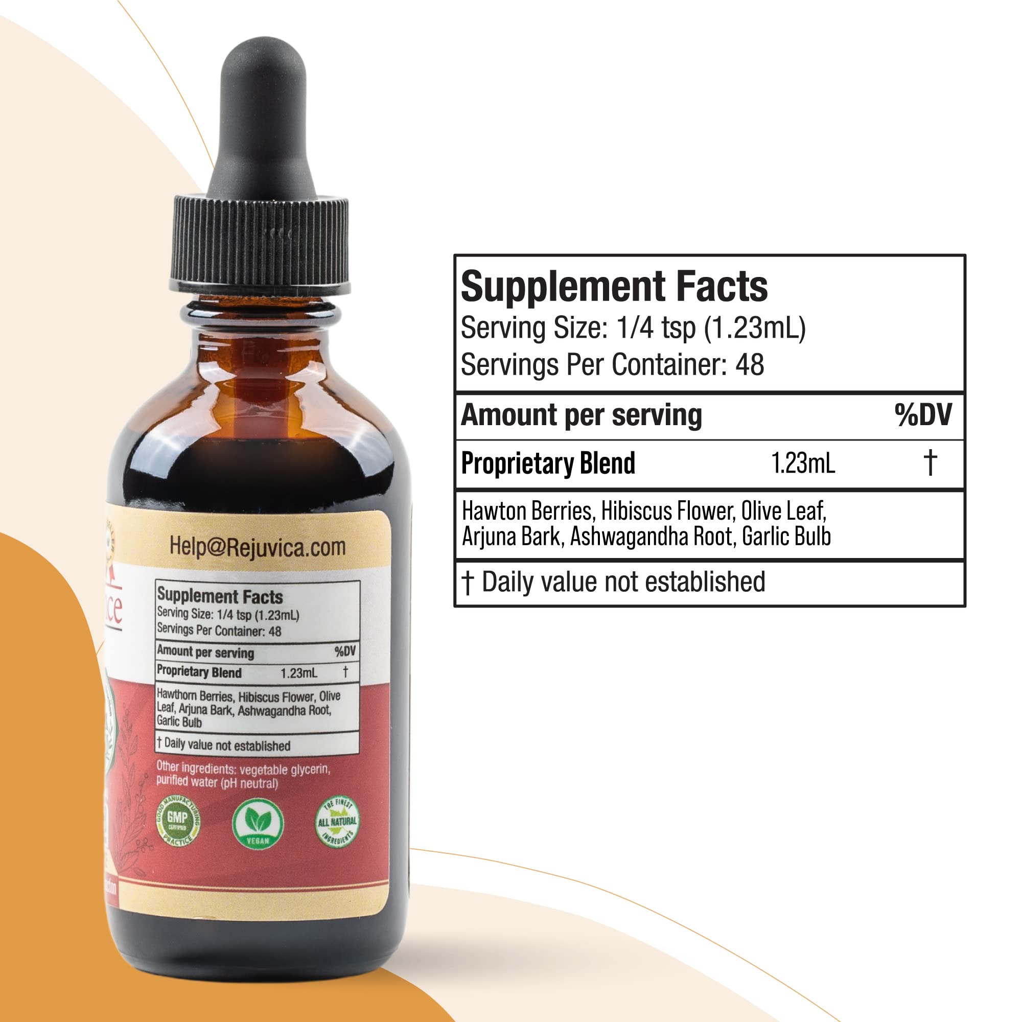 Ashwagandha and Garlic among CardioVance ingredients