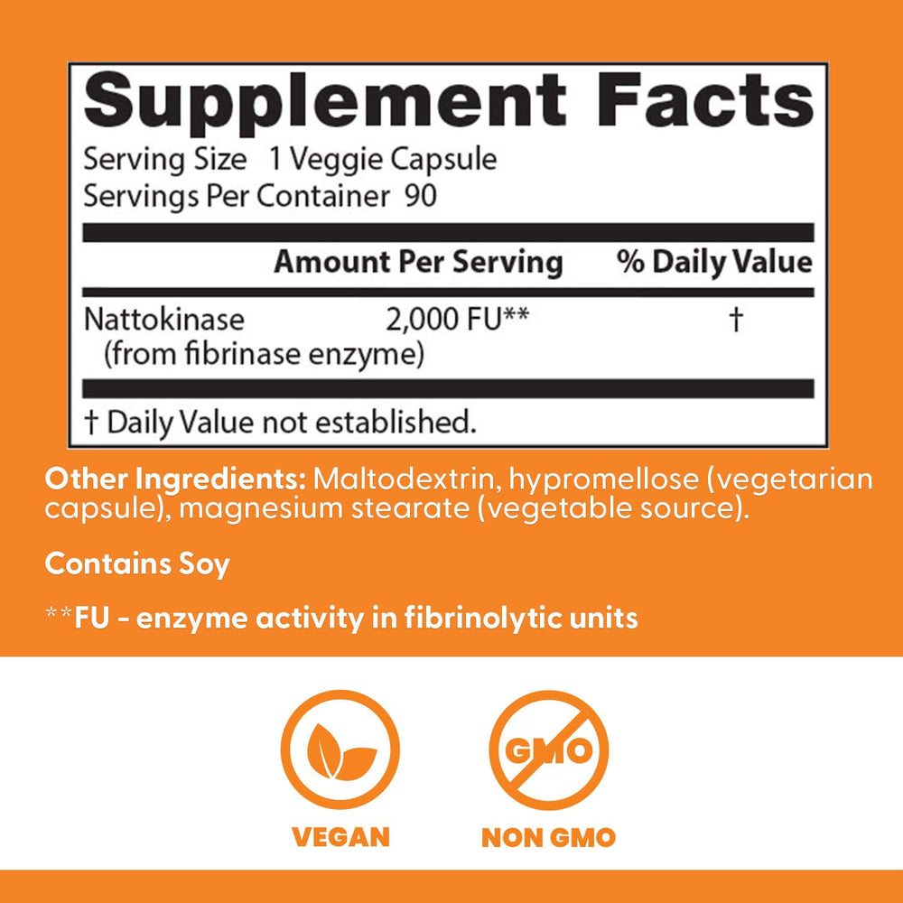 Graphic illustrating cardiovascular health support from nattokinase