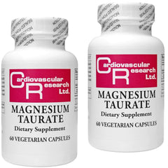 Cardiovascular Research Magnesium Taurate 125 mg bottle front view