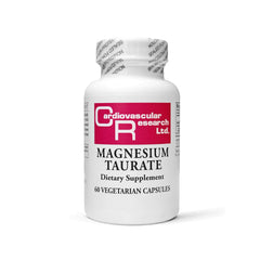 Cardiovascular Research Magnesium Taurate 125 mg – 60 Capsules – Creamy White bottle