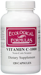 Bottle of Cardiovascular Research Vitamin C-1000 capsules, 120 count