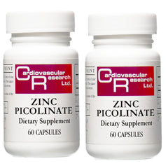 Cardiovascular Research Zinc Picolinate 25 mg bottle with 120 capsules