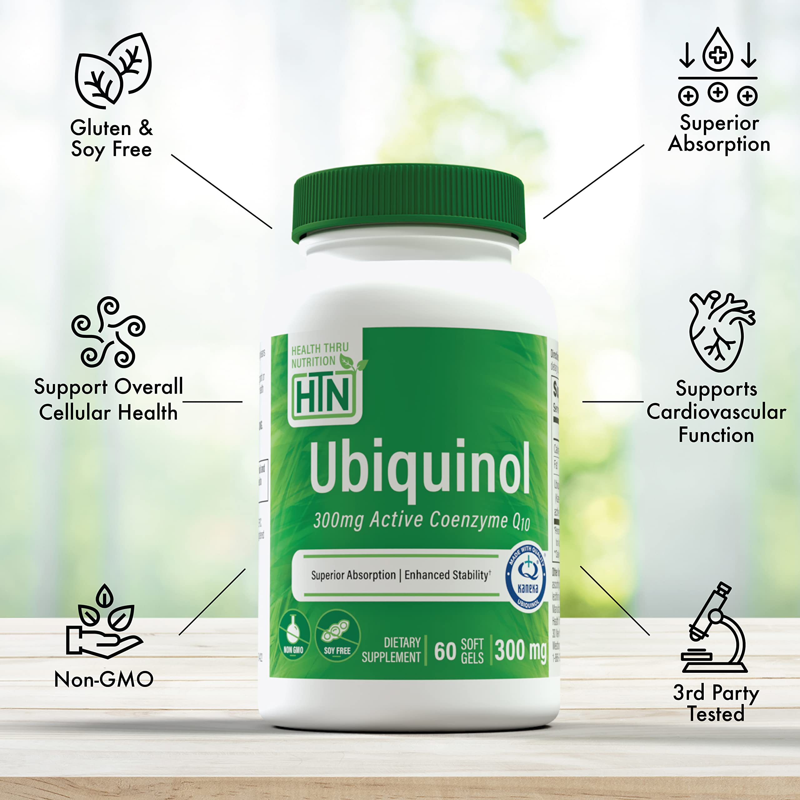 Cardiovascular health support with Ubiquinol