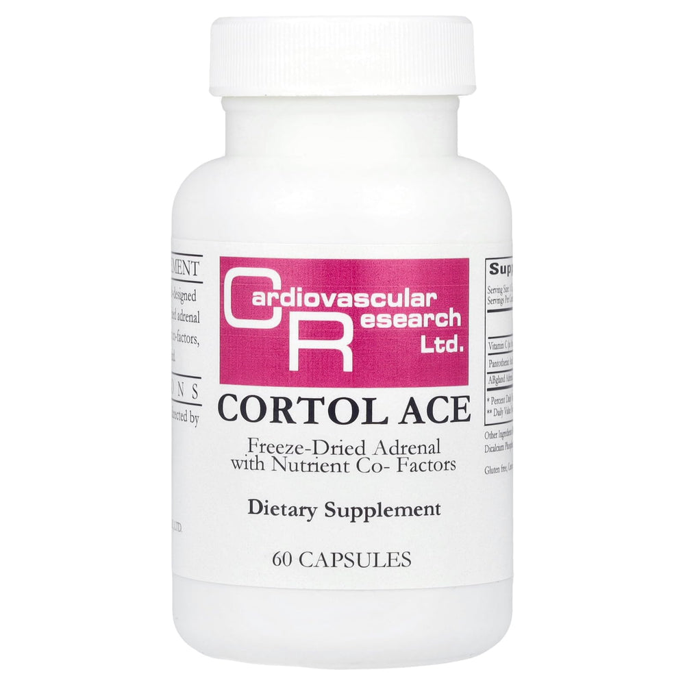Cardiovascular Research Cortol Ace bottle front view