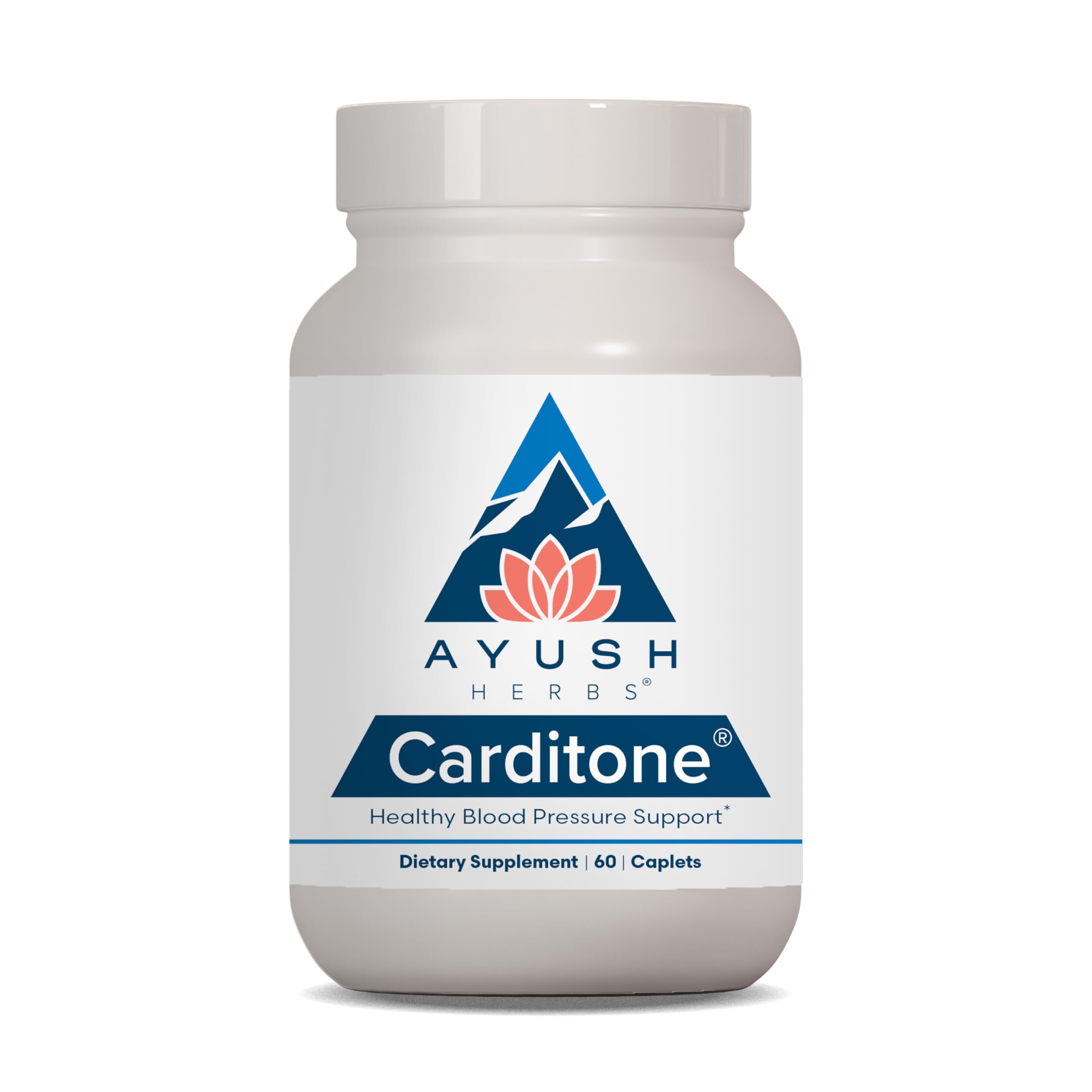 Ayush Herbs Carditone bottle and box on white background