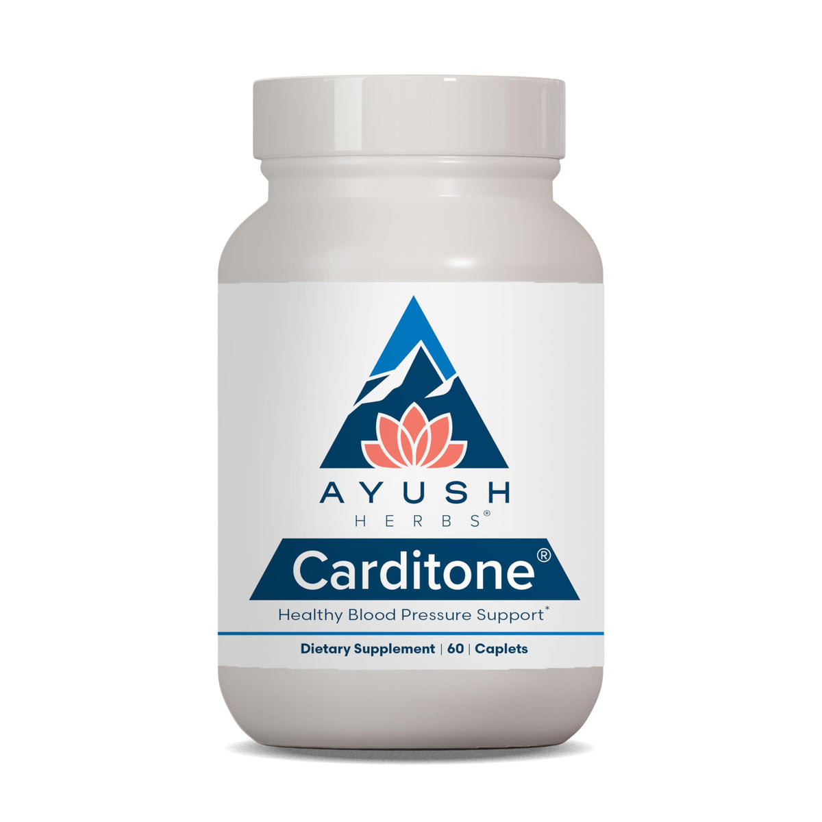 Ayush Herbs Carditone bottle and box on white background
