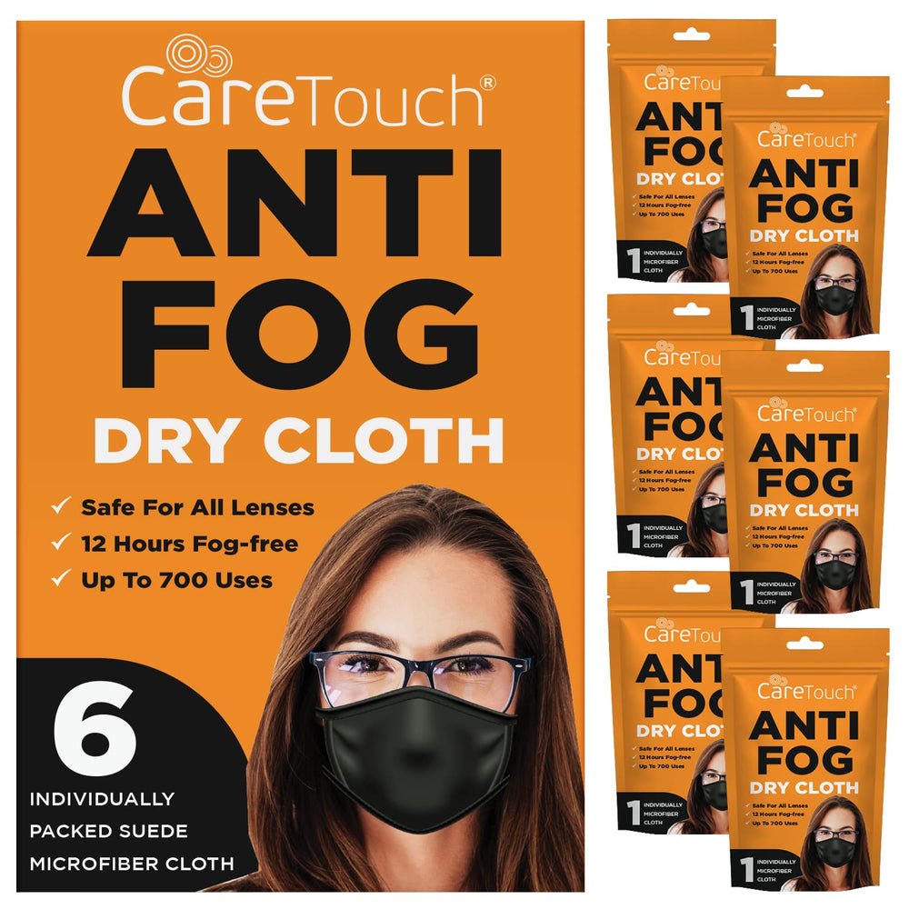 Care Touch anti-fog dry cloth packaging and wrapped cloths