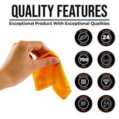 Anti-fog dry wipes used on eyeglasses and goggles