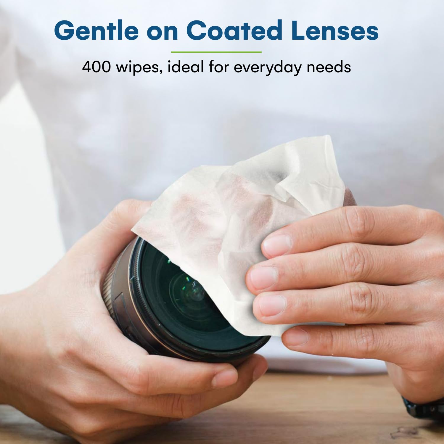 Safe for coated lenses and multiple lens types