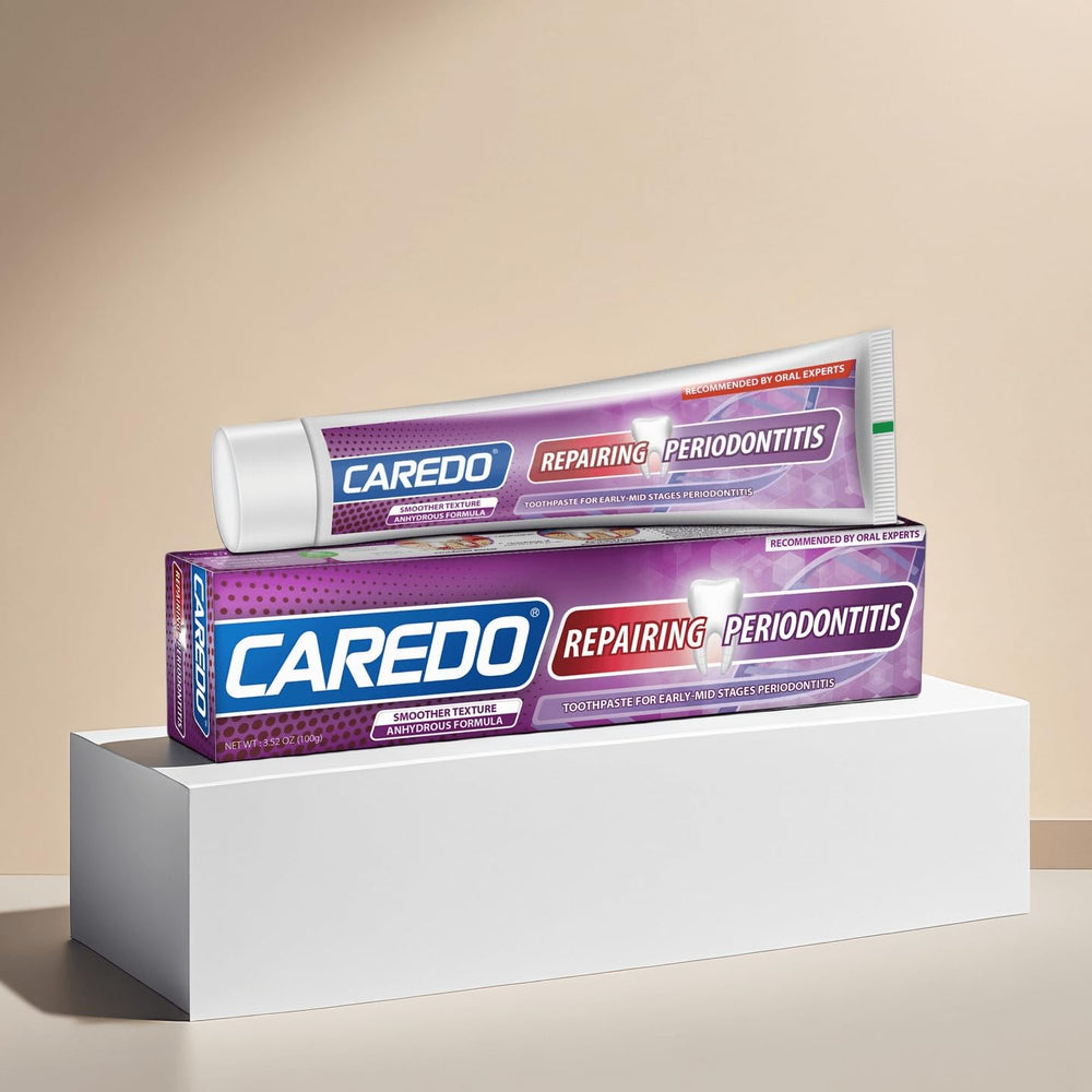 CAREDO box and 3.52 oz tube packaging