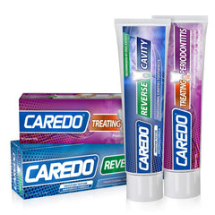 CAREDO Cavity Reversal & Gum Repair bundle box front