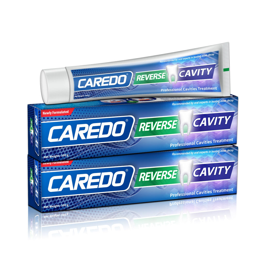 CAREDO Hydroxyapatite Toothpaste for Adults – packaging