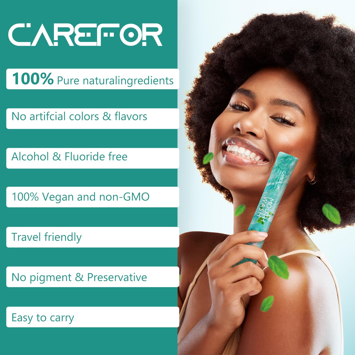 Compact pocket-friendly travel packs for oral care