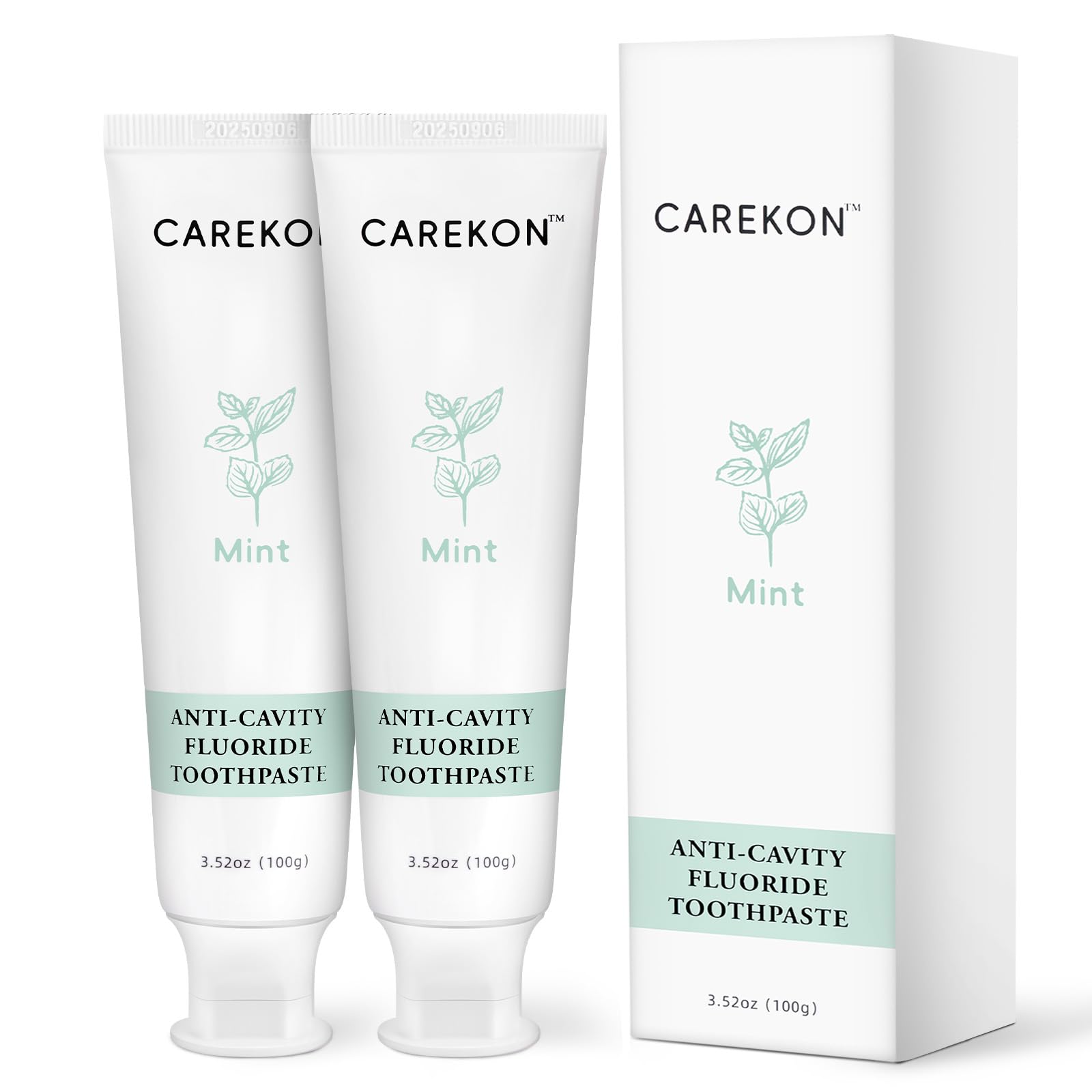 CAREKON Hydroxyapatite Fluoride Toothpaste tube for sensitive teeth