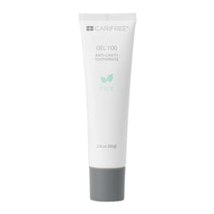 Front view of CariFree Gel 1100 Mint toothpaste