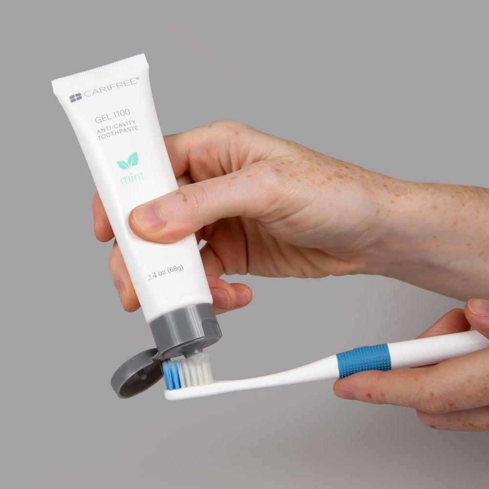 pH+ technology diagram for CariFree Gel 1100 Mint