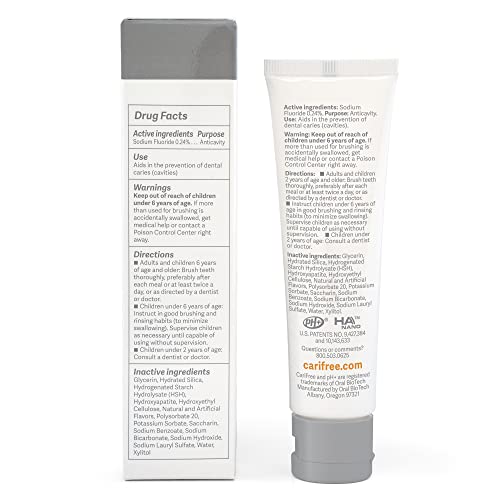 CariFree Gel 1100 Citrus packaging box
