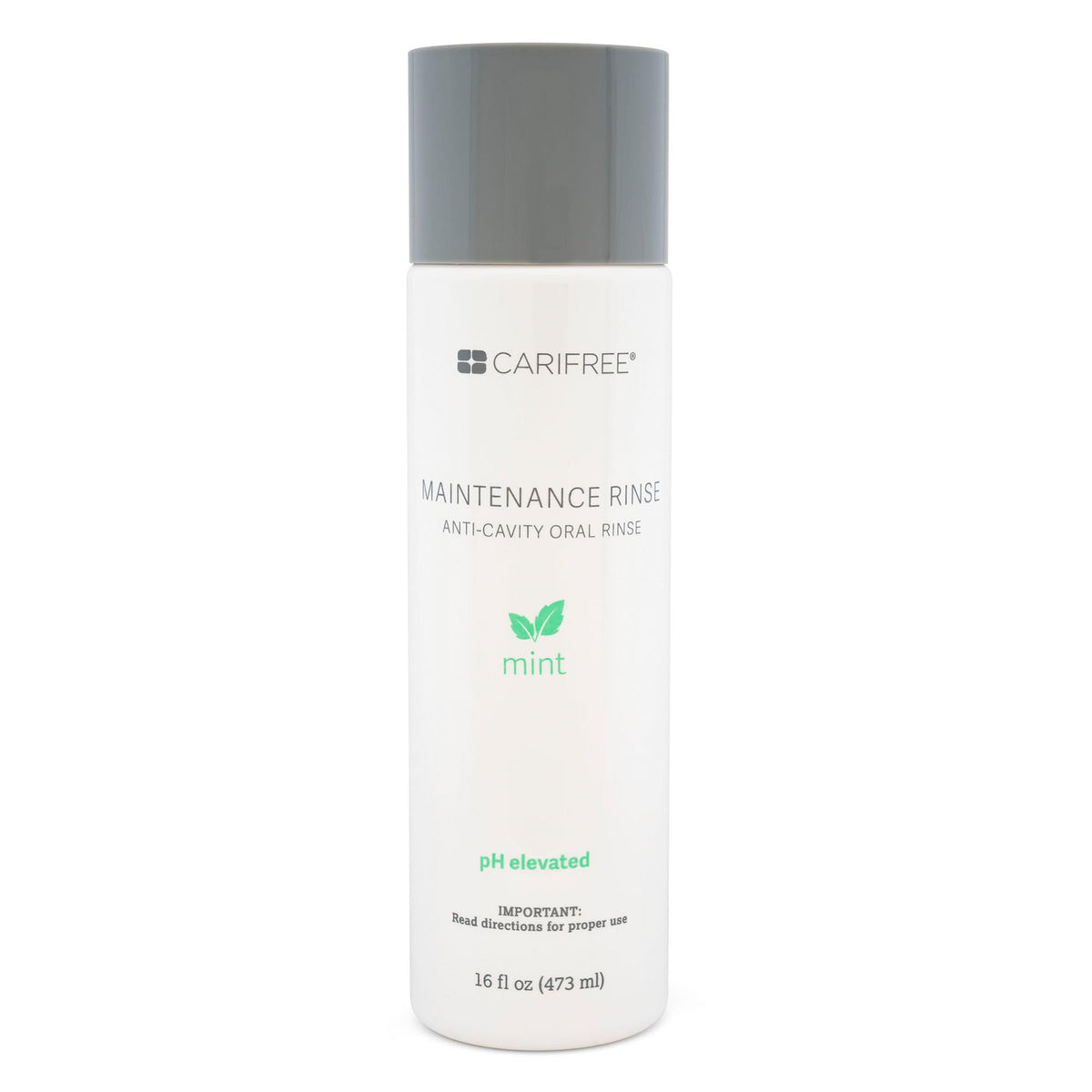 CariFree Maintenance Rinse mint bottle front view