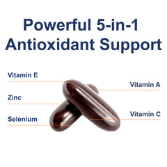 Zinc-containing ACES + Zn immune support