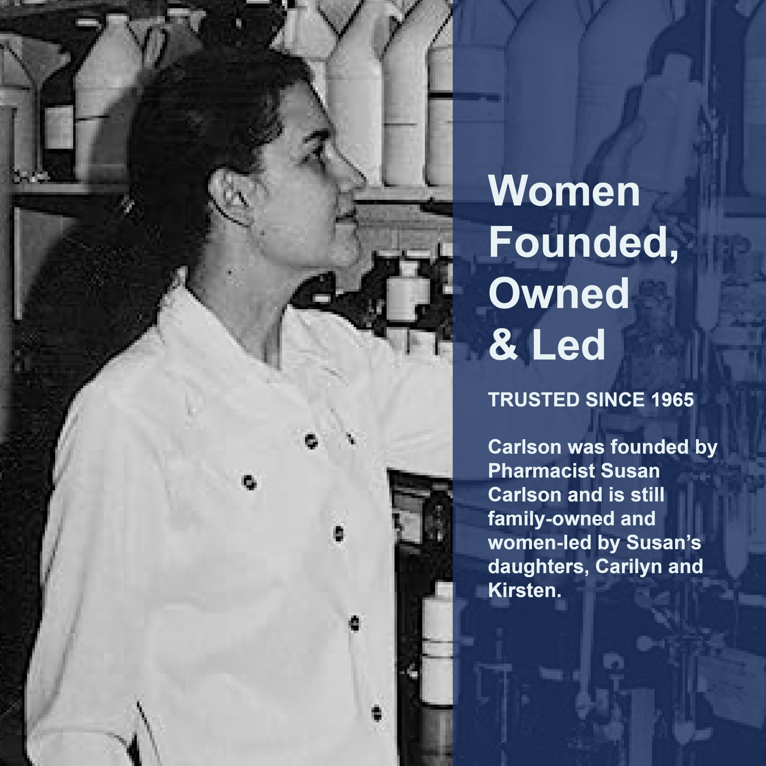 Product packaging showing Carlson Ceylon Cinnamon 500 mg