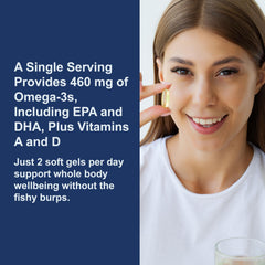 Nordic fish oil source illustration for Carlson Cod Liver Oil Gems