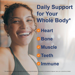 Nutritional facts panel on Carlson D3 bottle