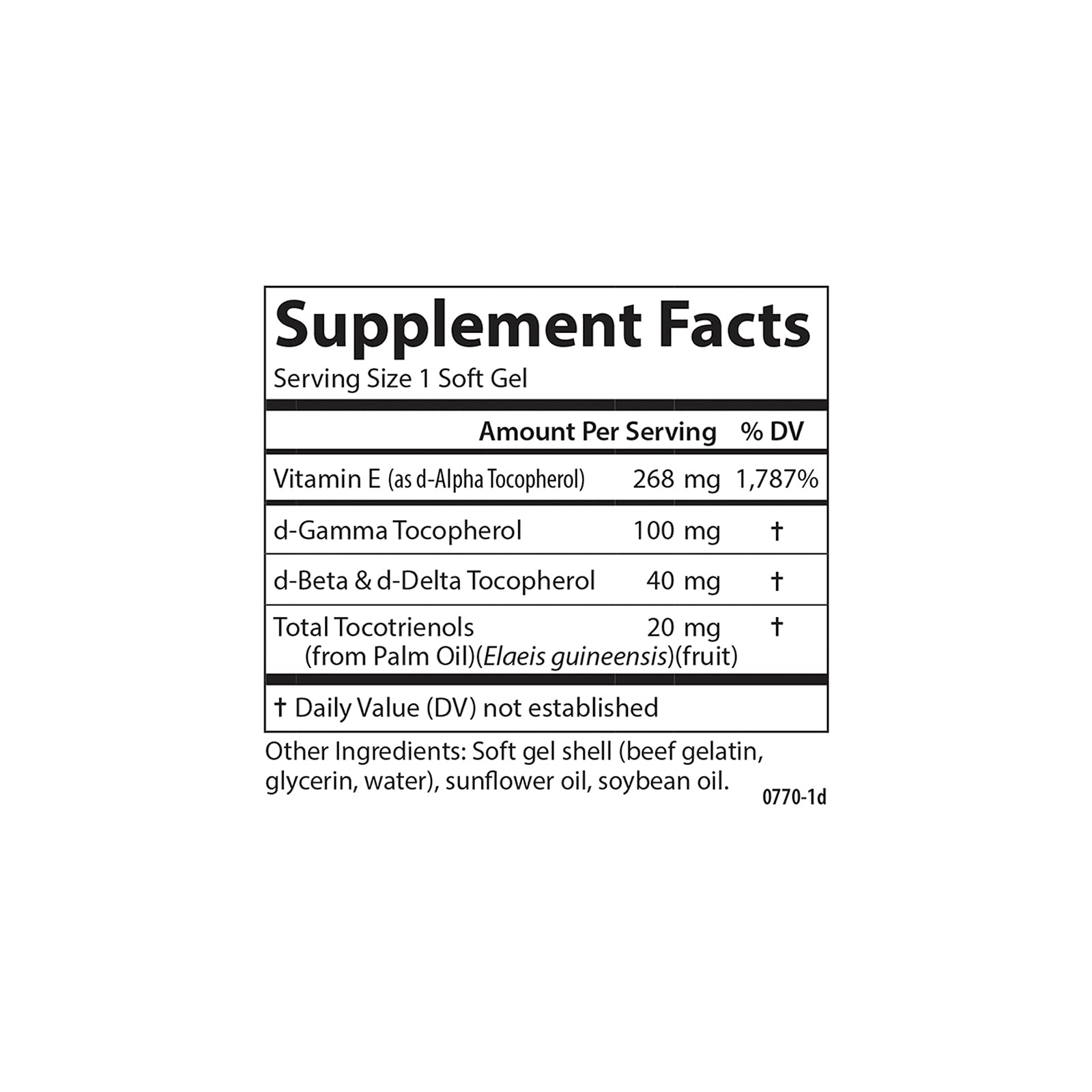 Softgel capsules spilled from the bottle