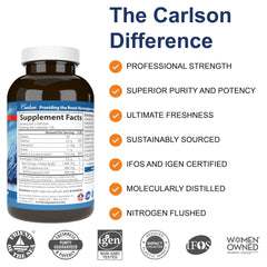 Close-up of lemon-flavored omega-3 softgels