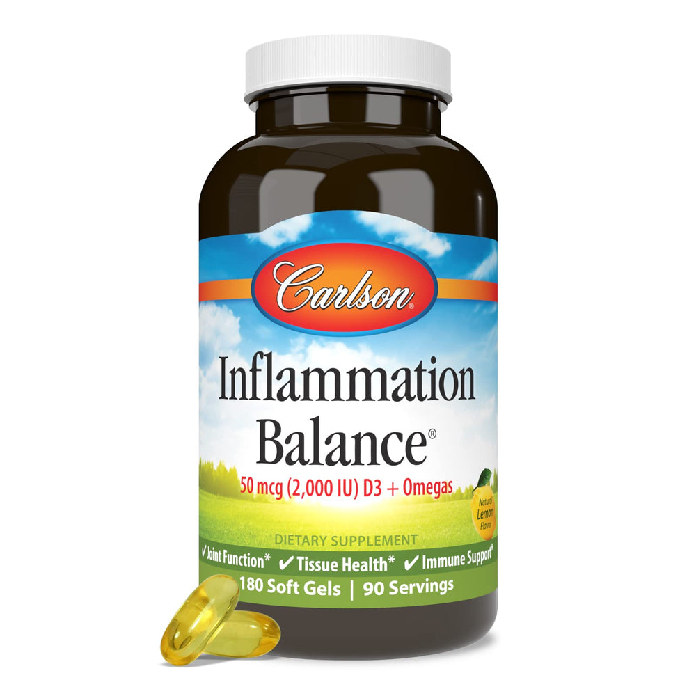 Wild-caught Norwegian fish used for Carlson Inflammation Balance