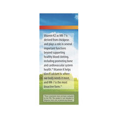 Dropper releasing K2 MK-7 drops into food