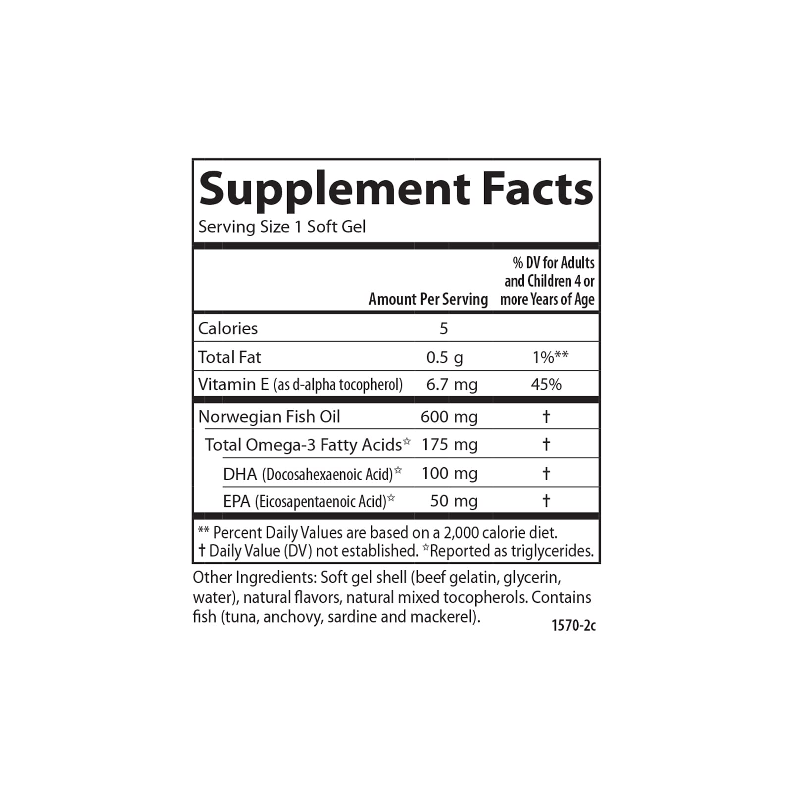 Child-friendly orange DHA chewable capsules in a row