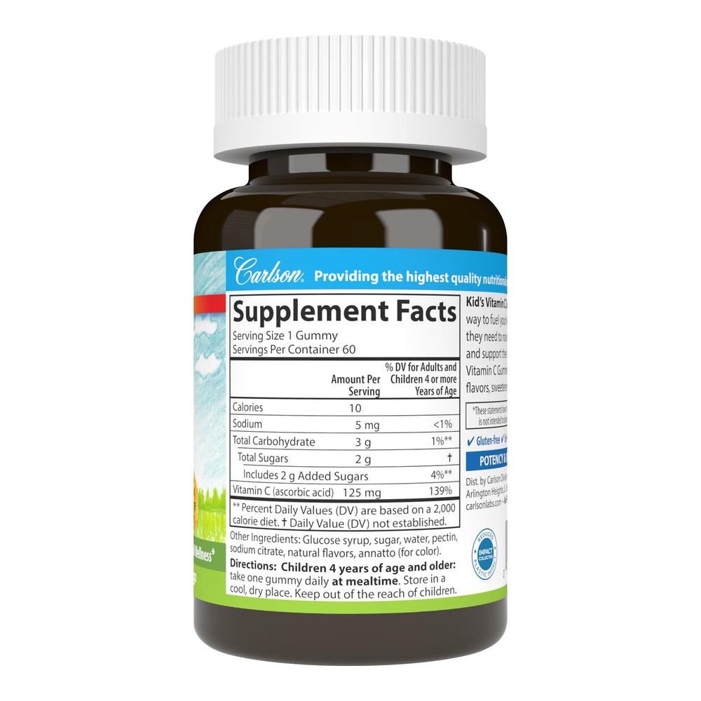 Close-up of orange flavored gummies