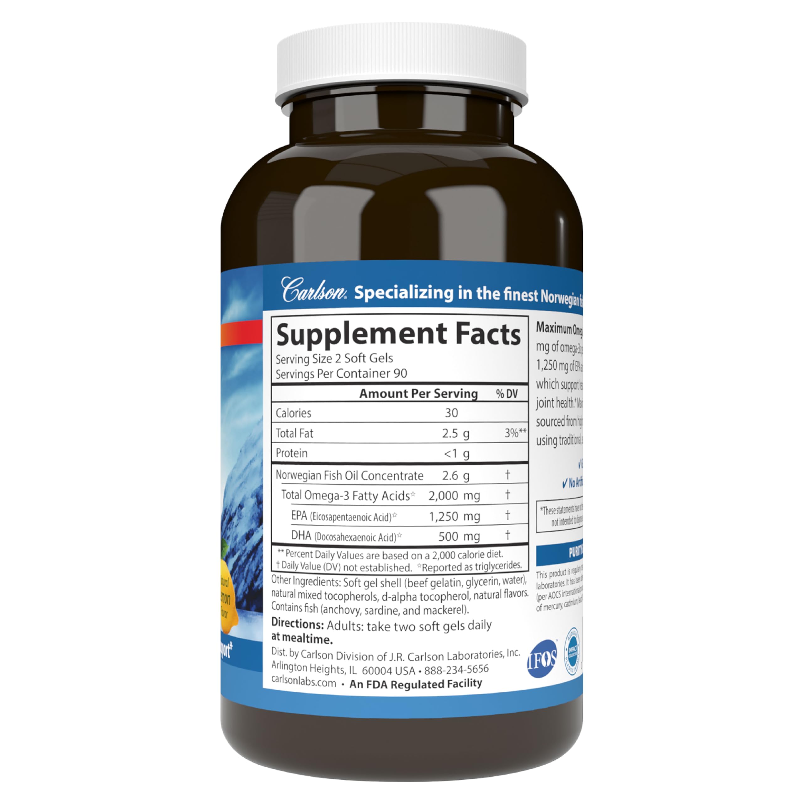 Lifestyle shot: softgels with lemon wedge