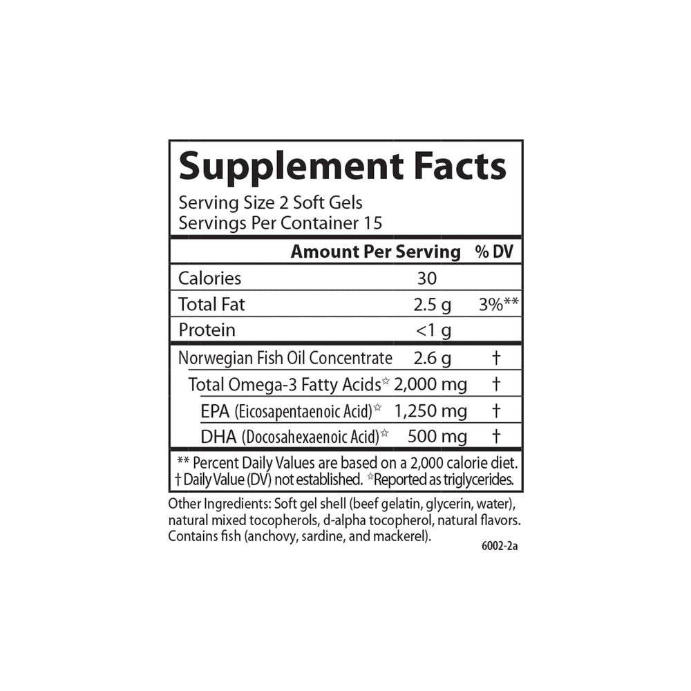 Carlson Maximum Omega 2000 on-the-go packs in use for daily omega-3 routine