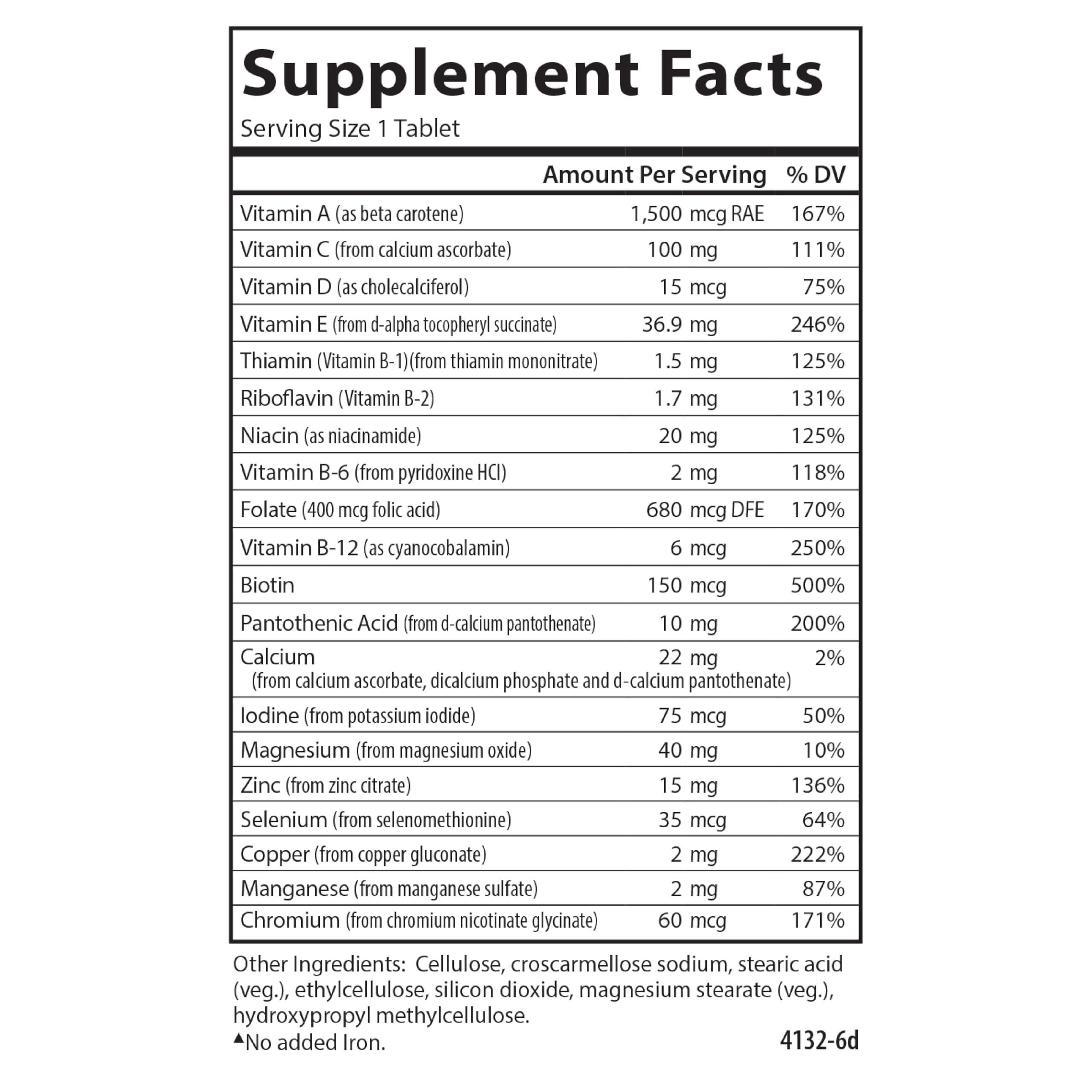 Outer packaging of Carlson Mini-Multi mini multivitamins