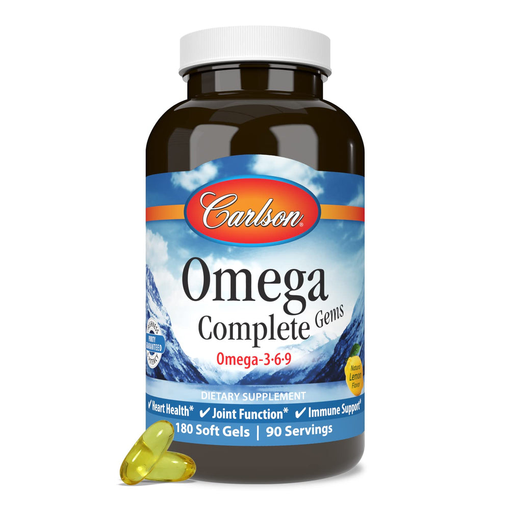 Carlson Omega Complete Gems purity and freshness seal for higher potency confidence
