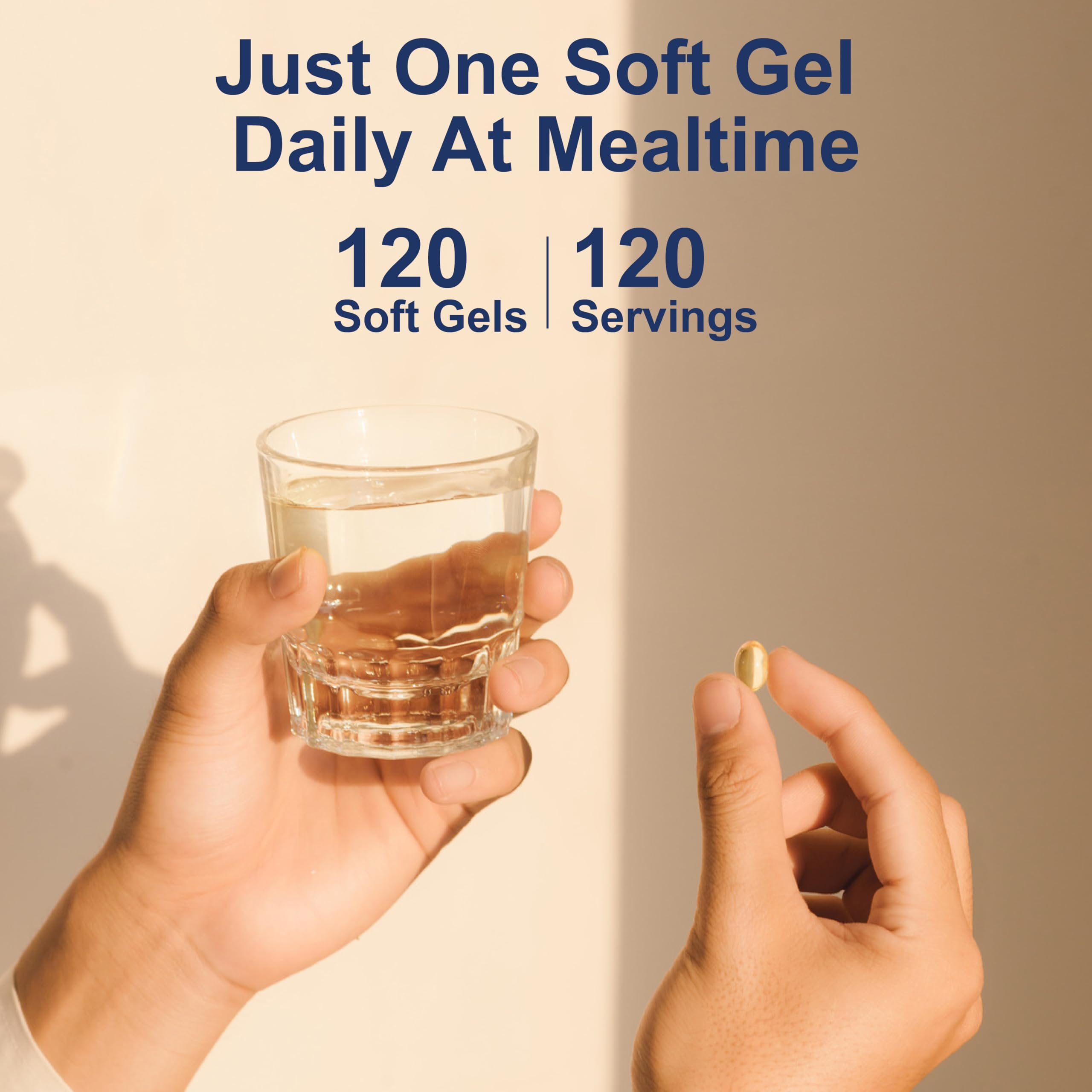 Illustration of bone and immune health benefits from supplements