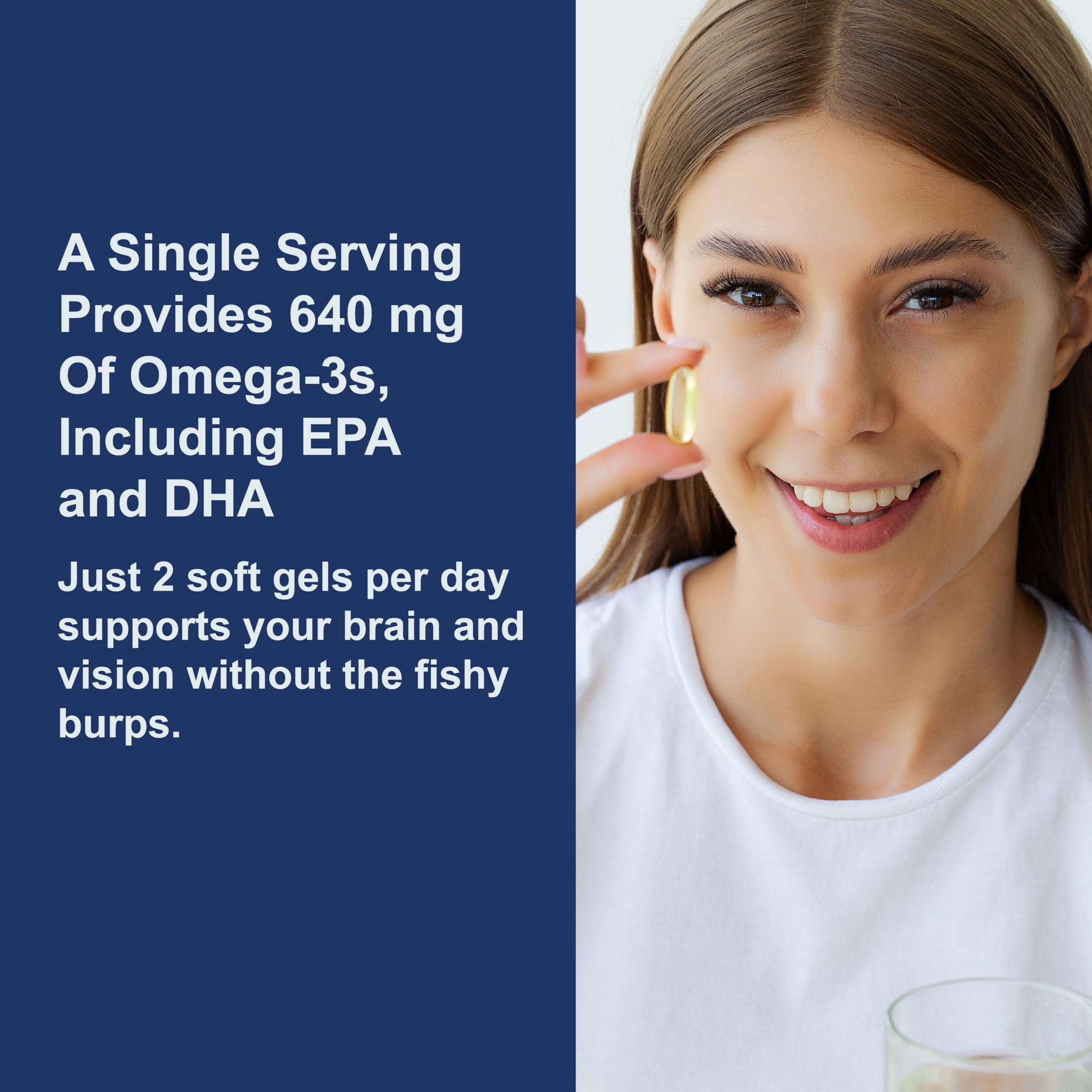 Carlson Super DHA IGEN non-GMO certified seal communicates purity and quality