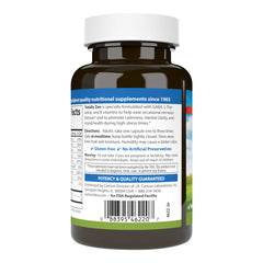 GABA, L-Theanine and B Vitamins on the product label