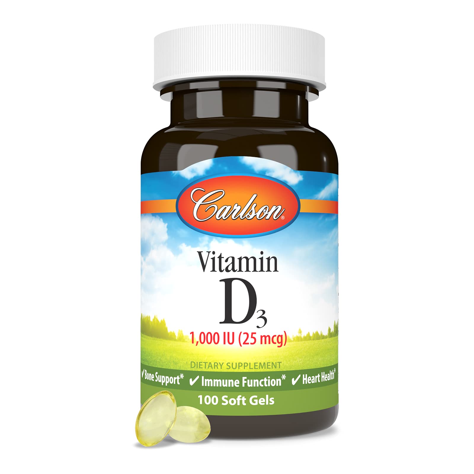 Carlson Vitamin D3 packaging box