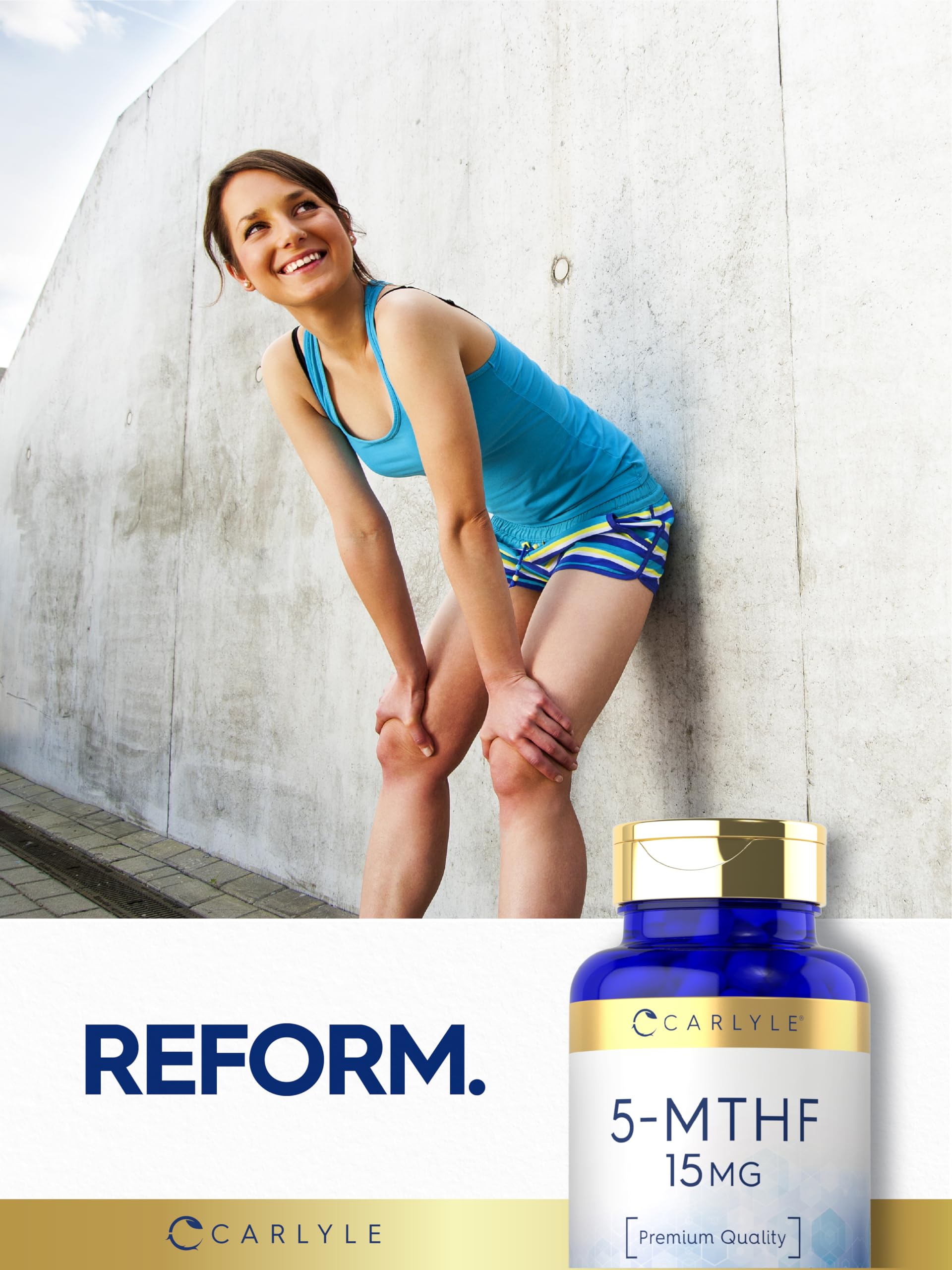 Close-up of capsule cap of Carlyle 5-MTHF