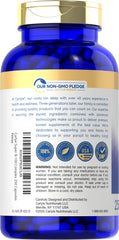 Carlyle capsules spread on surface illustrating capsule size and quantity