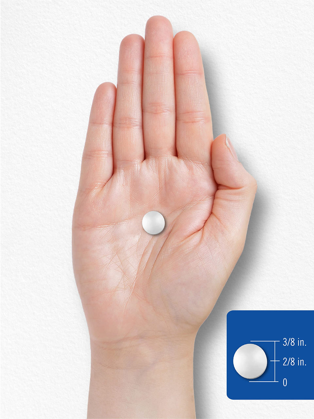 Tablets and bottle details highlighting 100 mg Thiamin per tablet