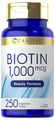 Carlyle Biotin 1000mcg bottle