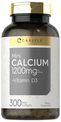 Carlyle Calcium 1200 mg with Vitamin D3 bottle front