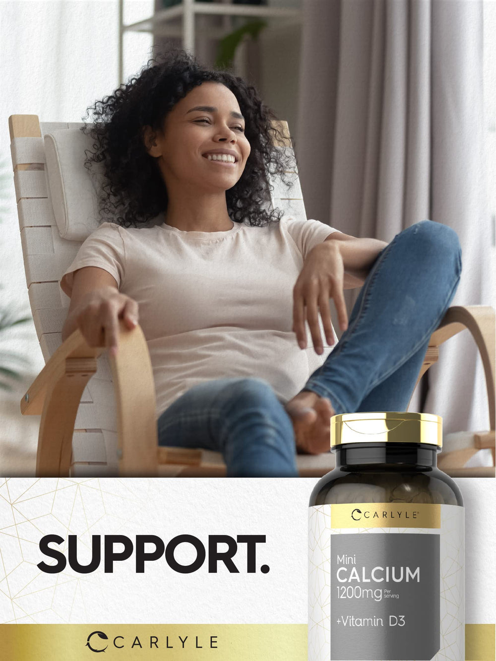 Laboratory tested quality seal on Carlyle supplement