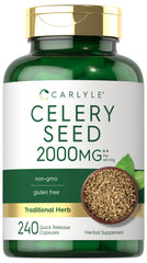 Carlyle Celery Seed Extract Capsules bottle front view