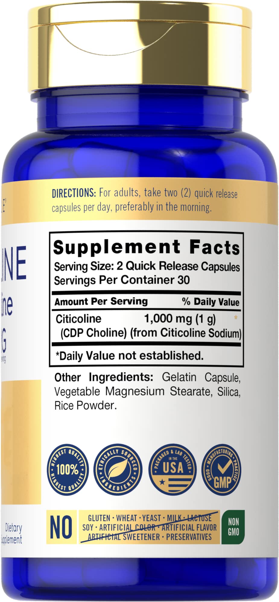 Carlyle Citicoline 1000mg packaging box