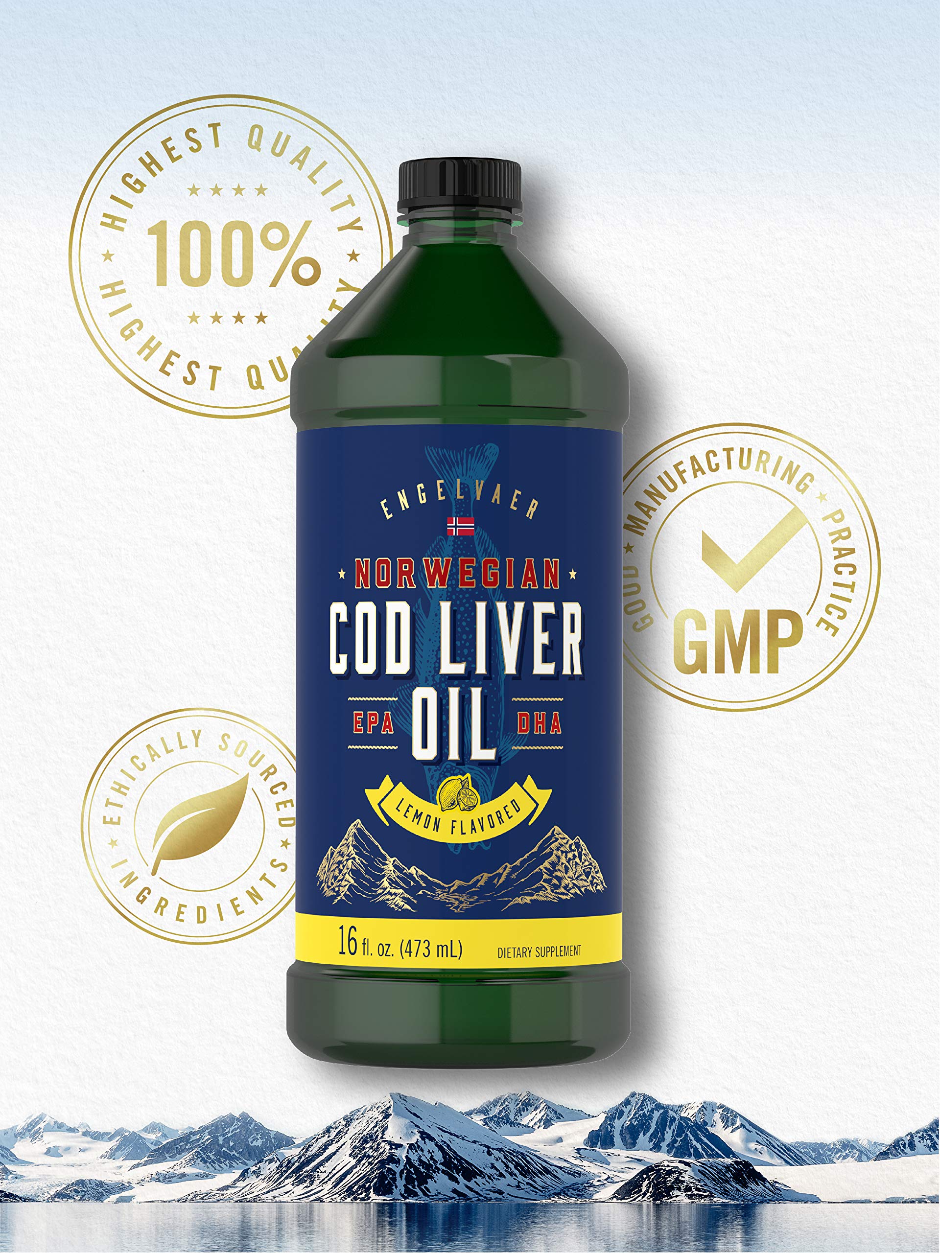 EPA and DHA benefits for Carlyle Cod Liver Oil Liquid