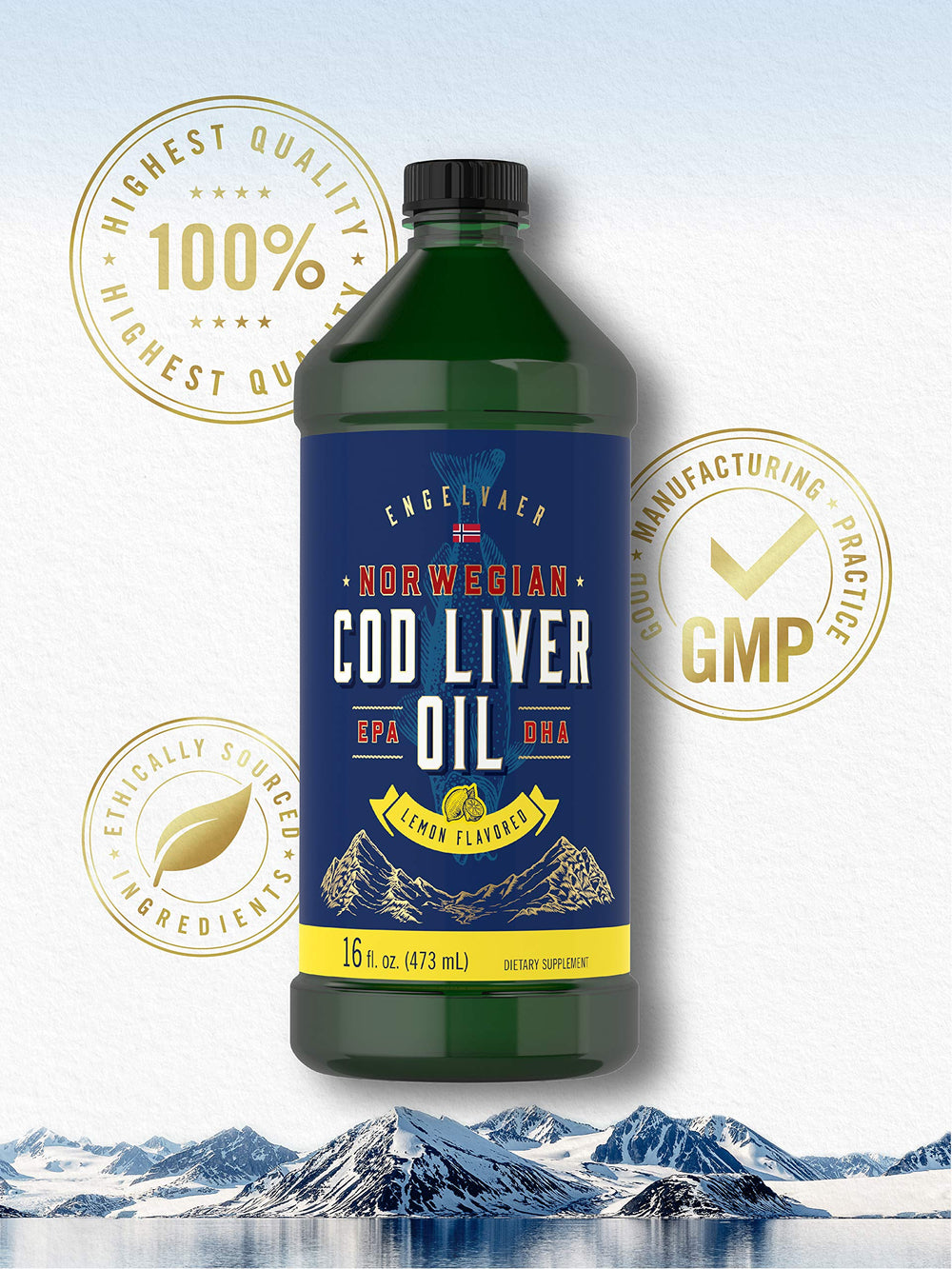 EPA and DHA benefits for Carlyle Cod Liver Oil Liquid